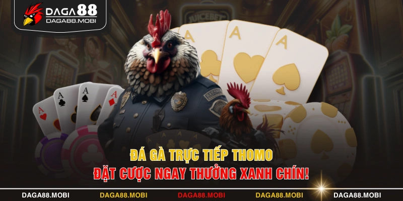 Đá Gà Trực Tiếp Thomo - Đặt Cược Ngay Thưởng Xanh Chín!