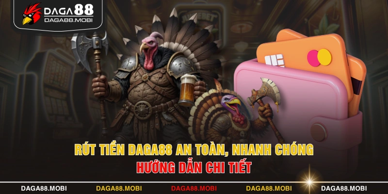 Rút Tiền DAGA88 An Toàn, Nhanh Chóng - Hướng Dẫn Chi Tiết